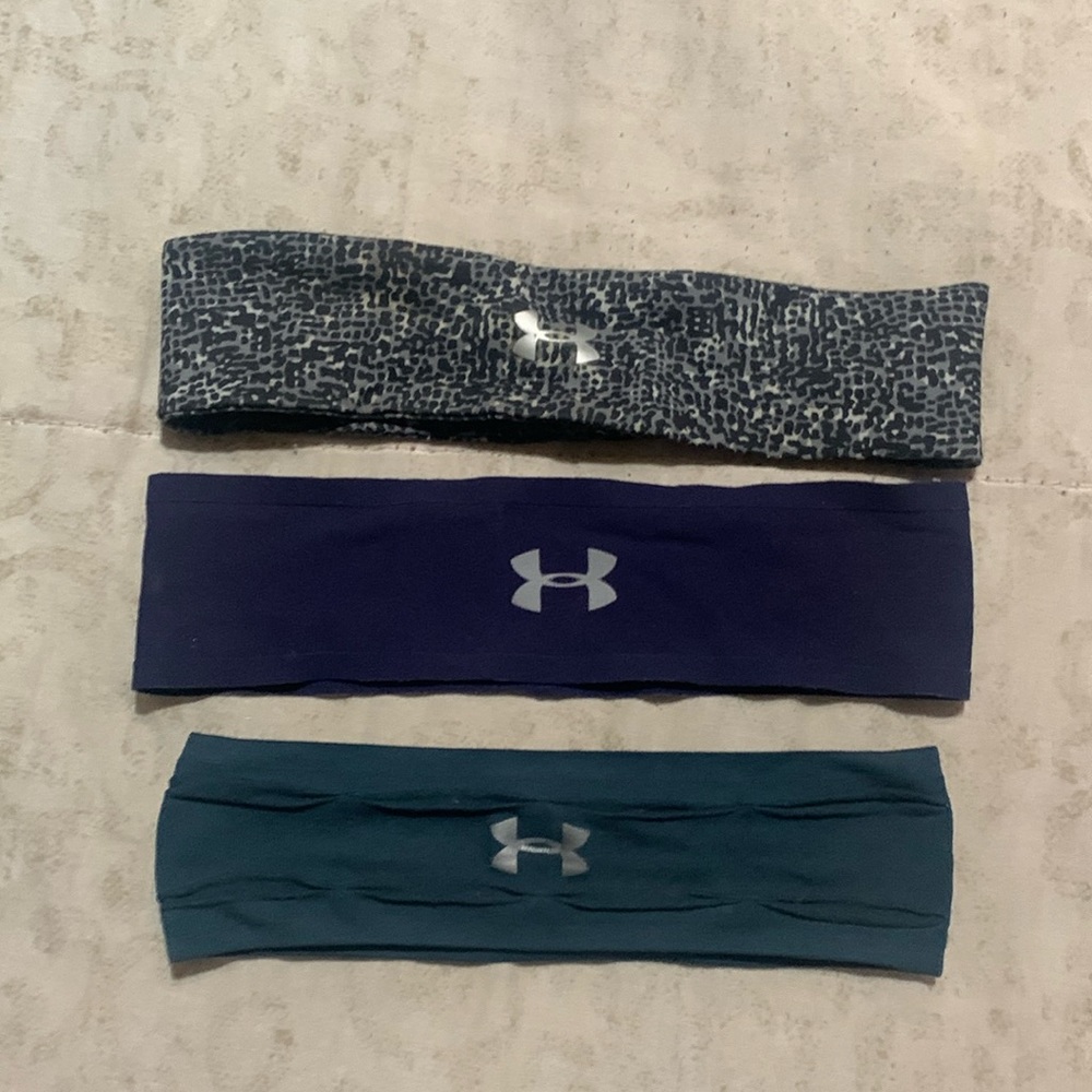 Women’s or men’s Under Armour headbands. Lot of three! Make an offer.
